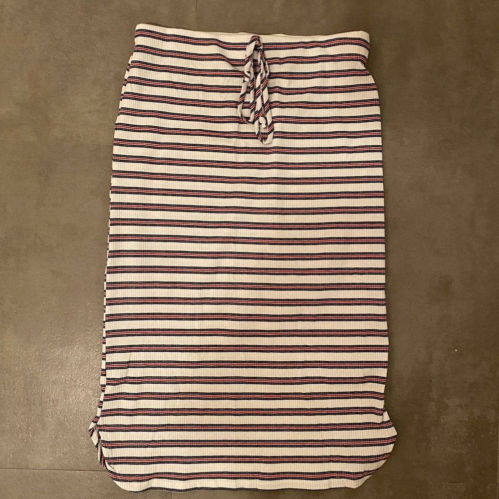 Roolee striped skirt